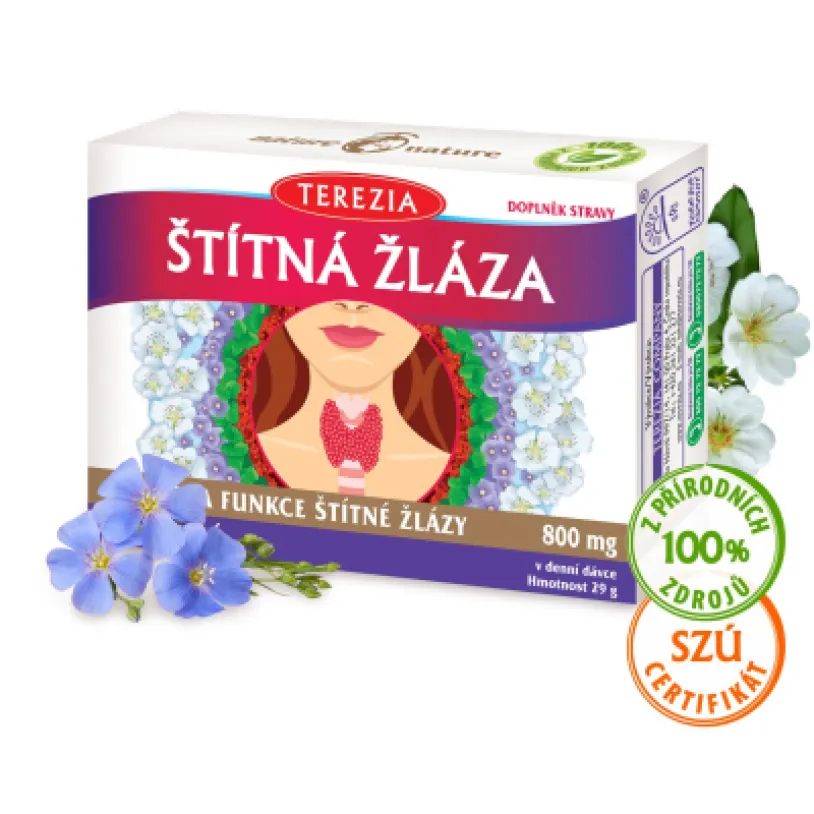 TEREZIA Štítná žláza 60 kapslí