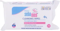 SEBAMED Baby vlhčené ubrousky s 99% vody 60ks