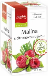 Apotheke Malina s citronovou trávou 20x2g