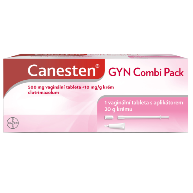 Canesten Gyn Combi Pack vag.tbl.+crm.1+20g