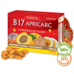 TEREZIA B17 APRICARC s meruňkovým olejem 180 kapslí