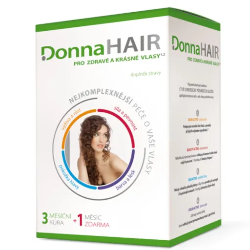 DonnaHAIR 4měsíční kúra tob.90+30 ZDARMA