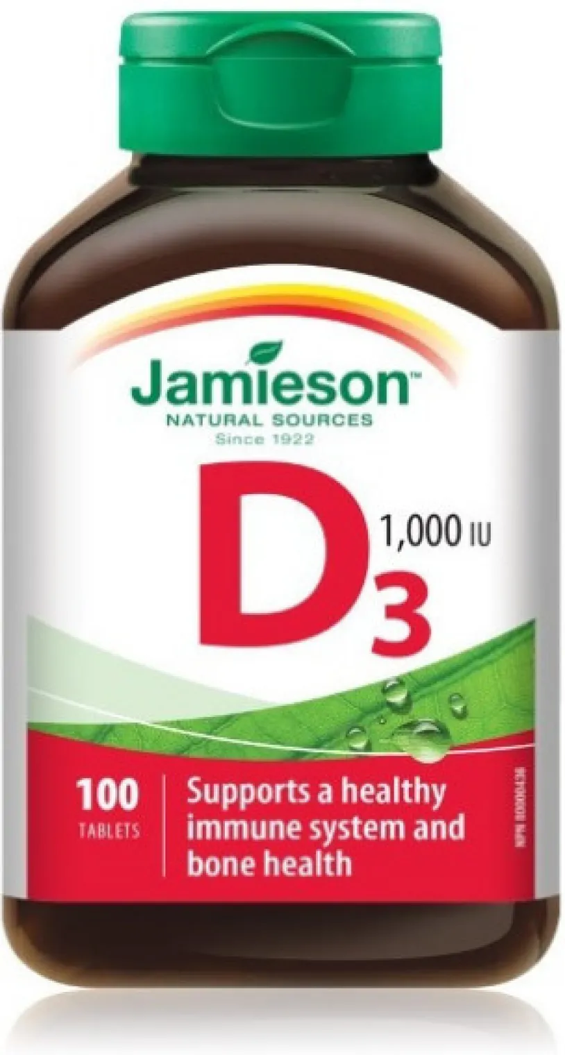 JAMIESON Vitamín D3 1000 IU tbl.100
