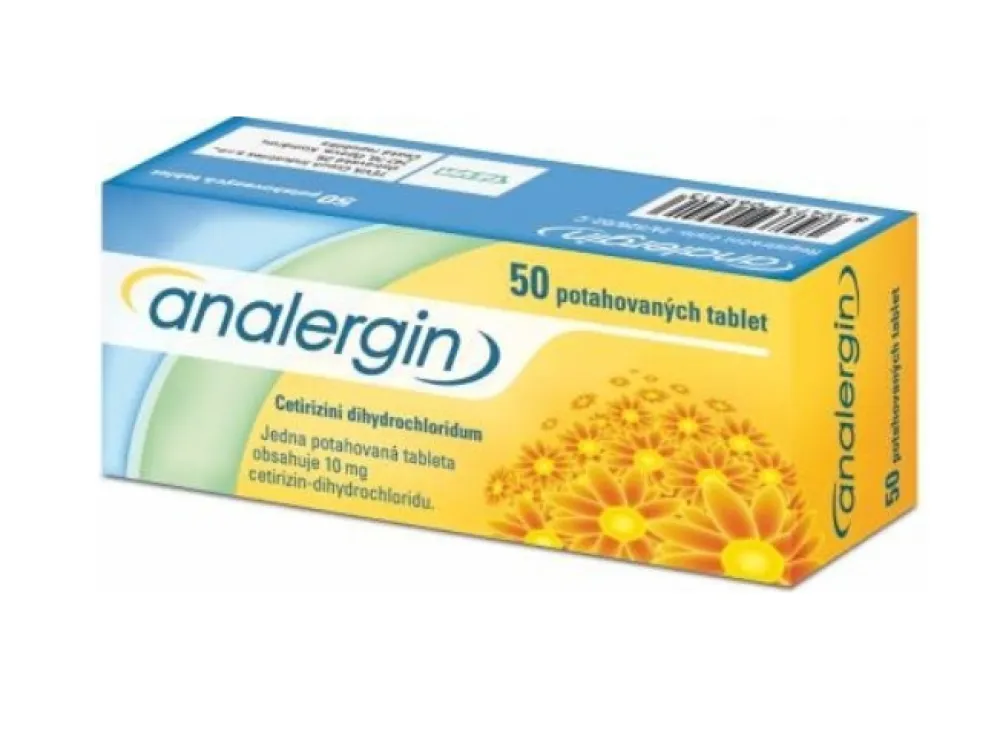 Analergin, 10MG TBL FLM 50