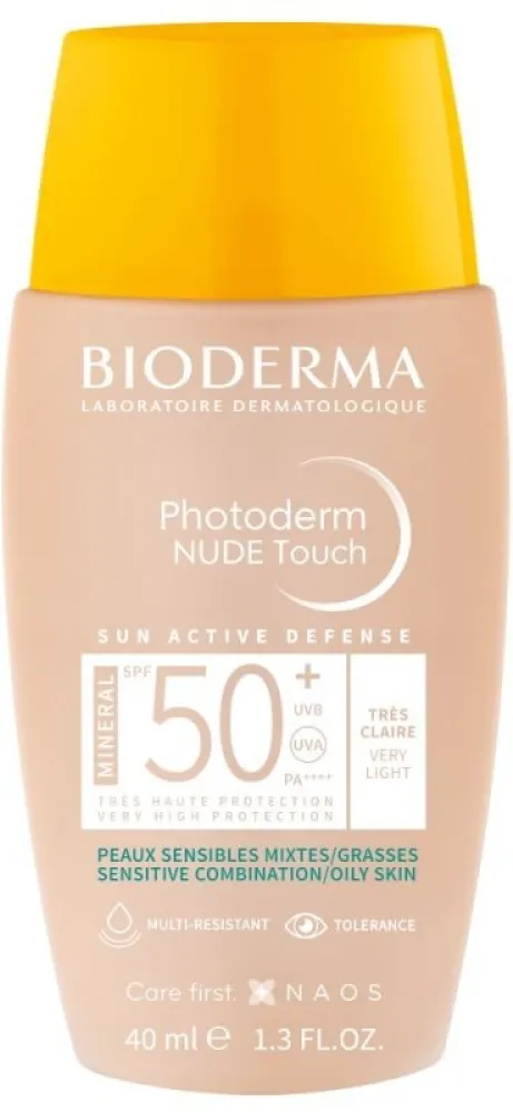 BIODERMA Photoderm NUDE Touch velmi svě.SPF50+40ml