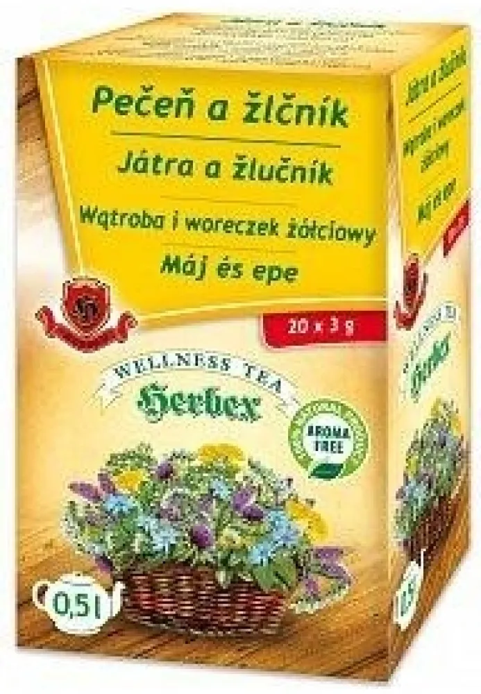 HERBEX Játra a žlučník n.s.20x3g