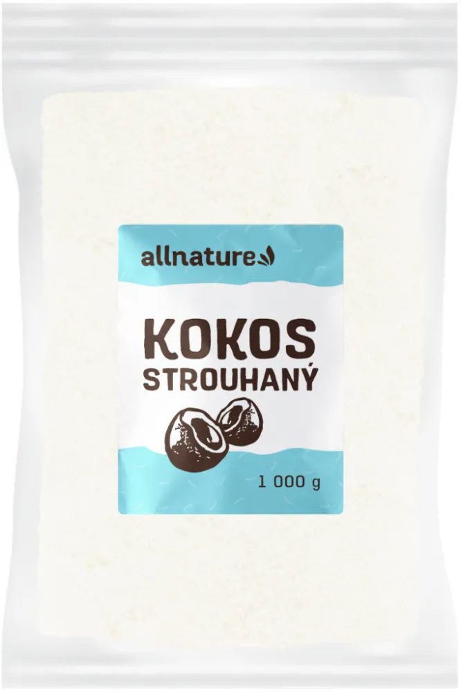 Allnature Kokos strouhaný 1000g
