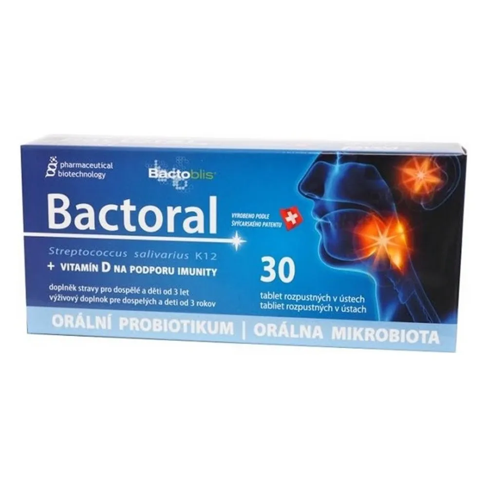 Favea Bactoral+Vitamín D tbl.30