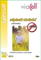Viacell K111 náplasti chránící před komáry 18ks