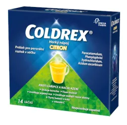 Coldrex Horký nápoj Citron 750/10/60mg scc.14 I