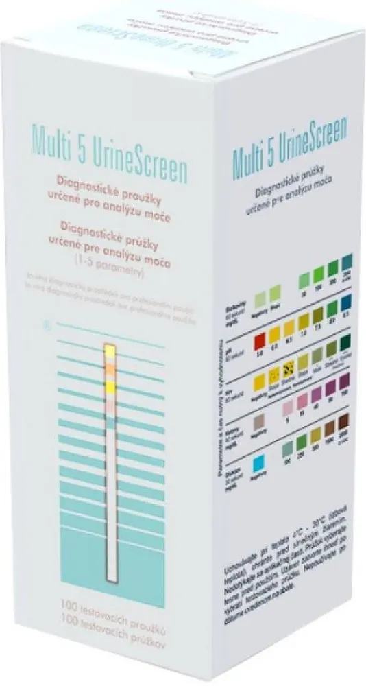 Proužky diagnost. Multi 5 UrineScreen 100ks