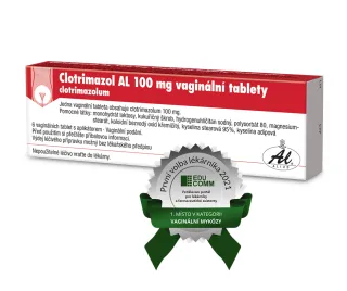 Clotrimazol AL 100 tbl.vag.6x100mg+apl.