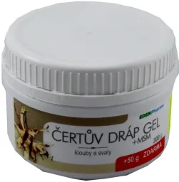 Edenpharma Čertův dráp+MSM gel 300+50g ZDARMA