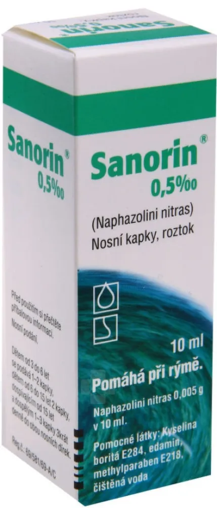 Sanorin 0.5mg/ml nas.gtt.sol.1x10ml
