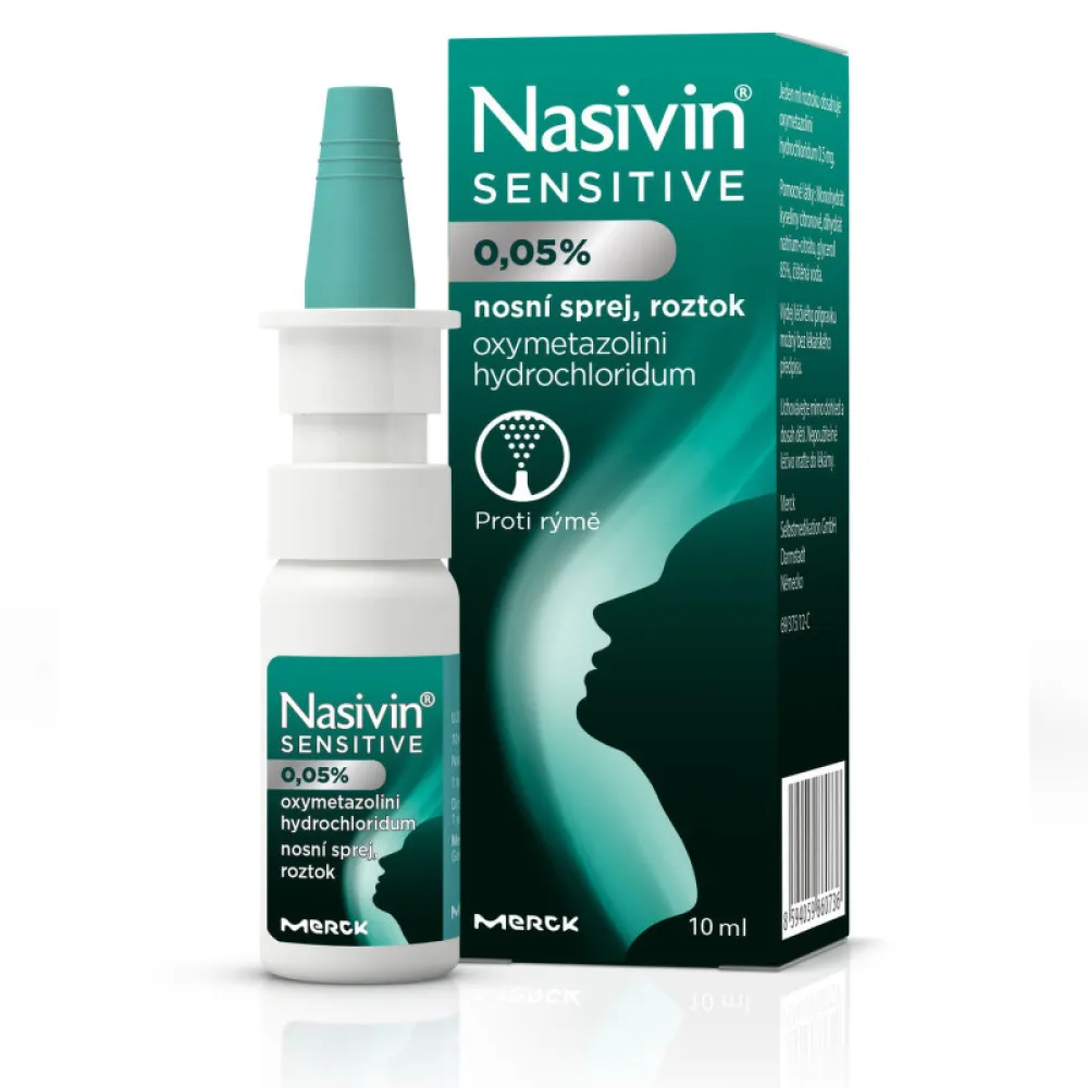 Nasivin Sensitive 0.5mg/ml nas.spr.sol. 10ml