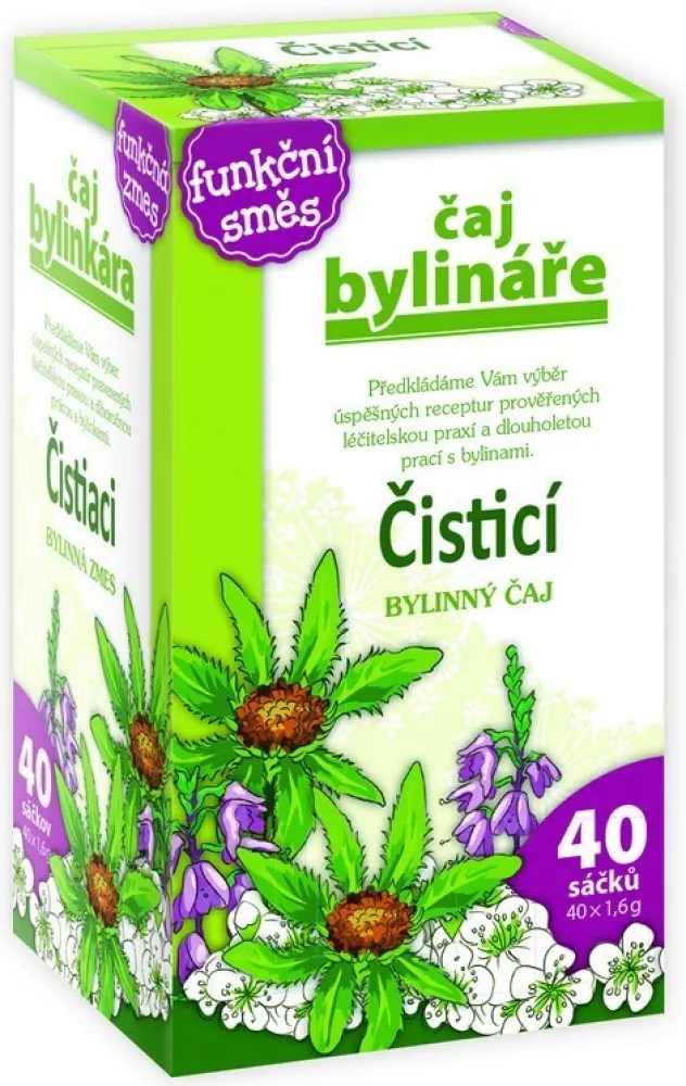 Čaj Bylináře Čistící 40x1.6g