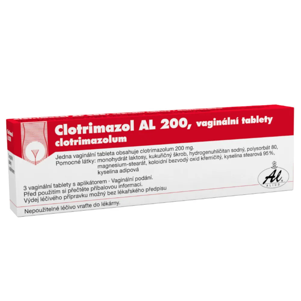 Clotrimazol AL 200mg vag.tbl.3