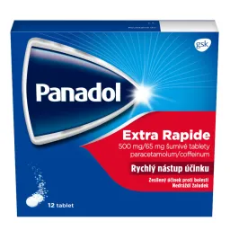 Panadol Extra Rapide 500mg/65mg tbl.eff.12 I