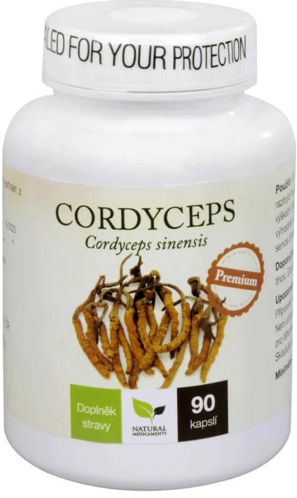 Natural Medicaments Cordyceps PREMIUM cps.90