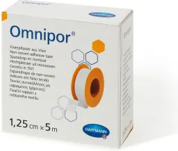 Náplast Omnipor netkaný textil 1.25cmx5m 1ks