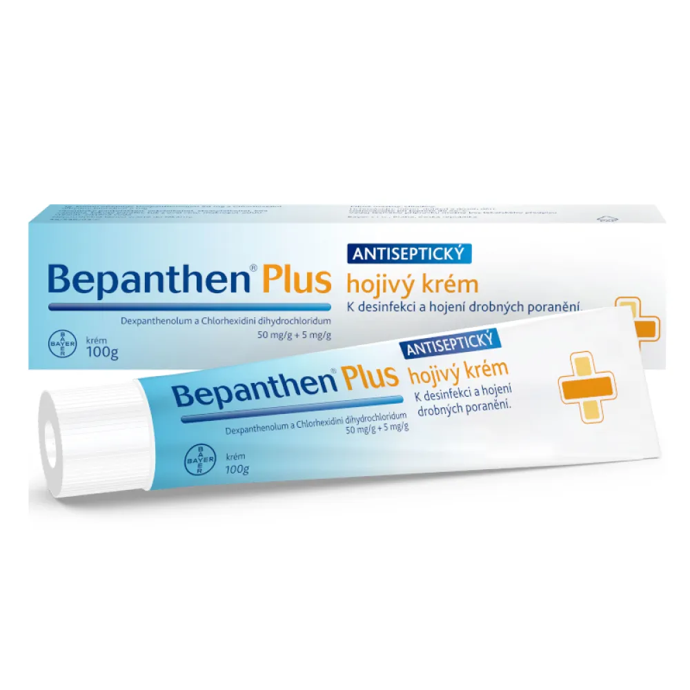Bepanthen Plus 500mg/g+5mg/g crm 100g