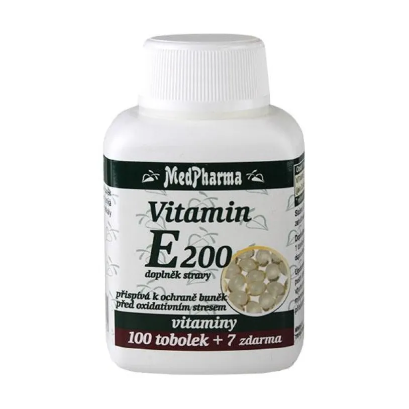 MedPharma Vitamín E 200 mg Forte 107 tablet