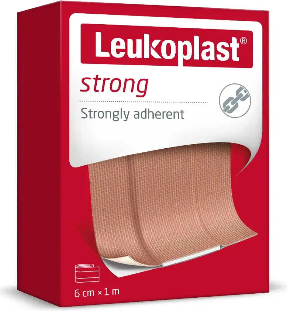 Leukoplast Strong náplast pevná/role 6cmx1m