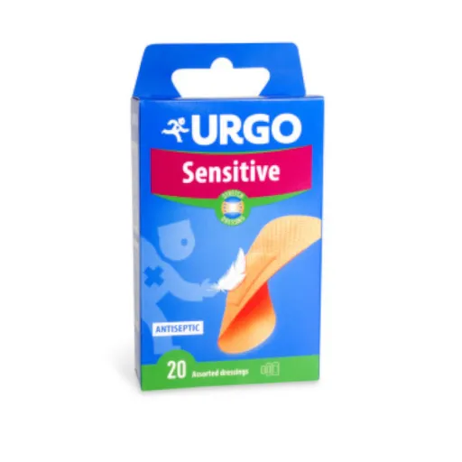 URGO SENSITIVE Citlivá pokožka náplast 20ks