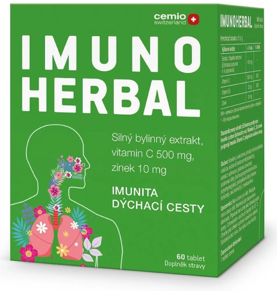 Cemio Imunoherbal tbl.60 ČR/SK