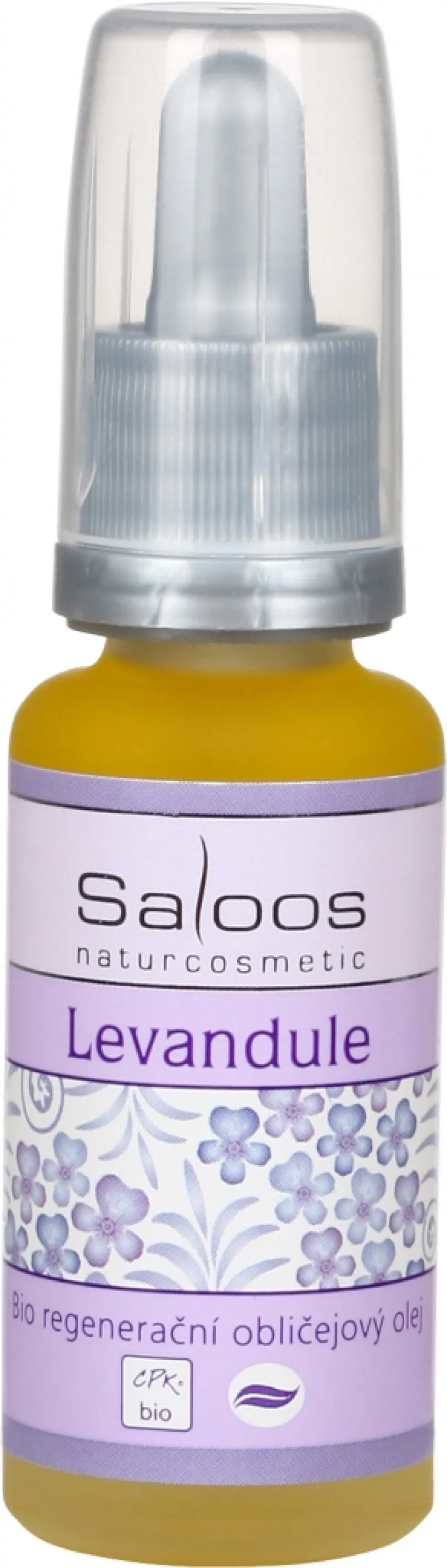 Saloos Bio regener.obličejový olej Levandule 20ml
