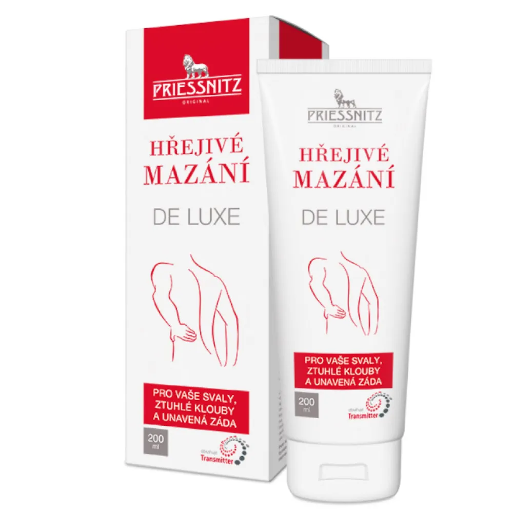 Priessnitz Hřejivé mazání DeLuxe 200ml