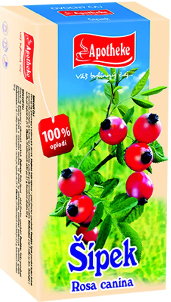 Apotheke Šípek plod čaj 20x2.5g