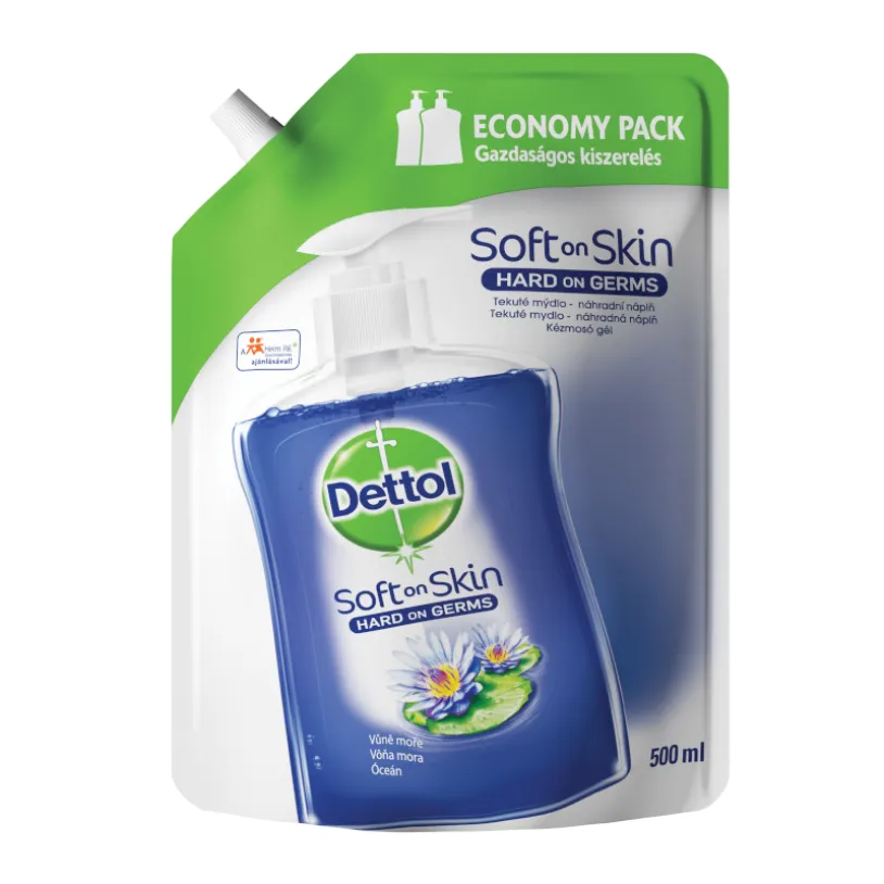 Dettol tekuté mýdlo náhradní náplň Vůně moře 500ml