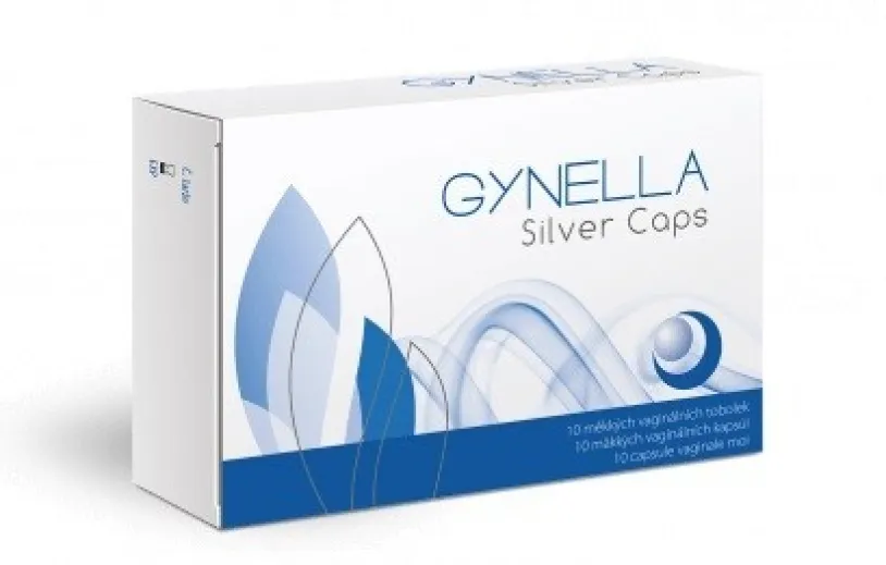 GYNELLA Silver Caps 10 vaginálních tobolek