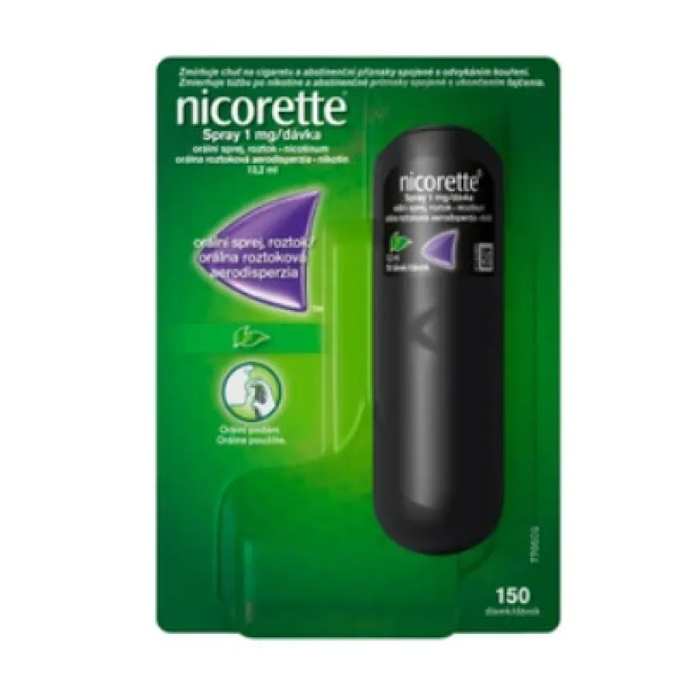 Nicorette spray 1mg/dáv.orm.spr.sol.1x13.2ml