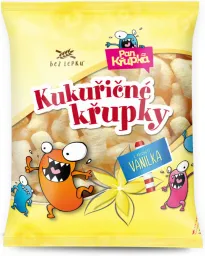 Kukuřičné křupky vanilkové 90g