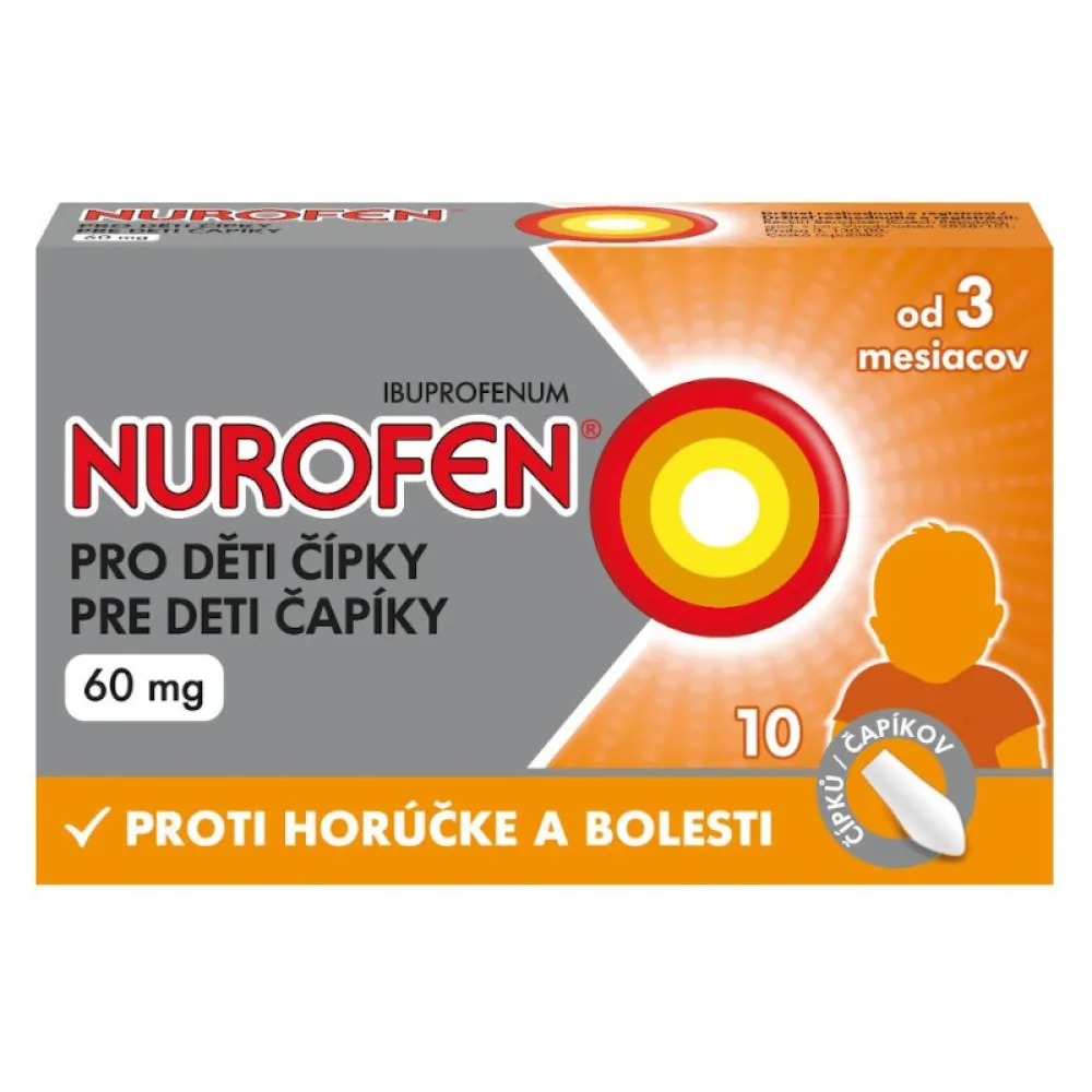 Nurofen pro děti 60mg sup.10
