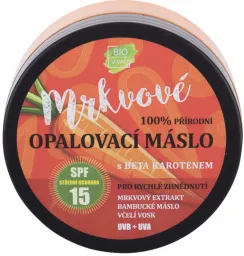 VIVACO mrkvové opalovací máslo SPF15 150ml