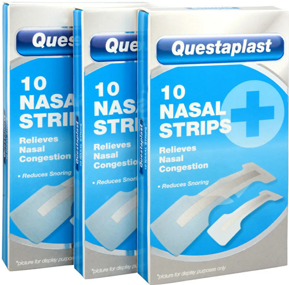 Náplast proti chrápání 30ks Questaplast