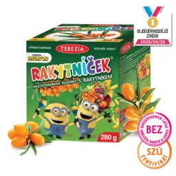 TEREZIA RAKYTNÍČEK multivitaminové želatinky s rakytníkem – MIMONI 70 ks (280 g)