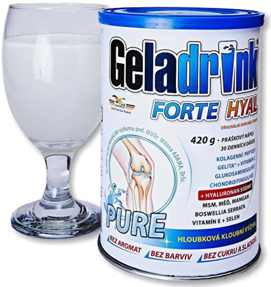 Geladrink FORTE HYAL PURE práškový nápoj 420g