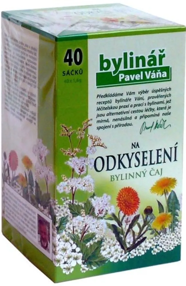 Čaj Bylináře Na odkyselení 40x1.6g