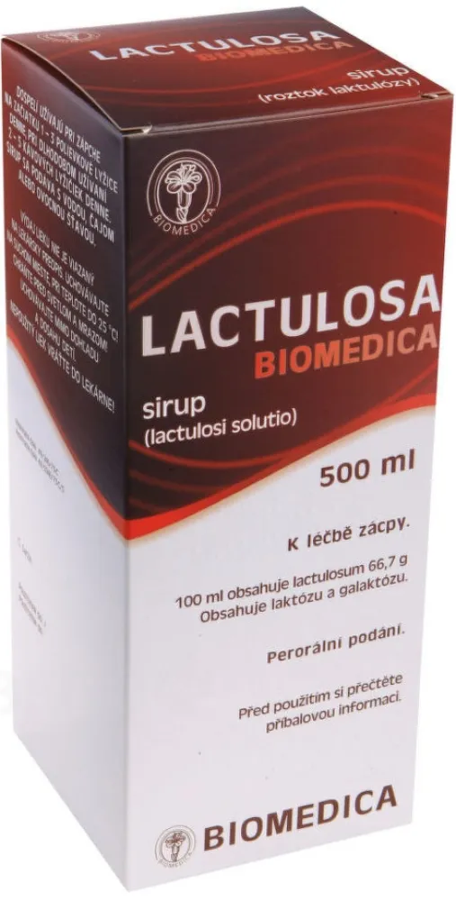 Lactulosa Biomedica 667mg/ml sir.500ml
