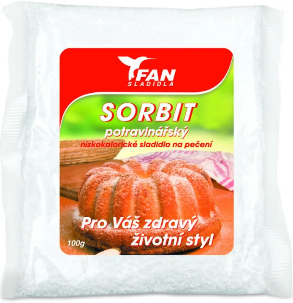 Fan sladidlo Sorbit potravinářský 100g