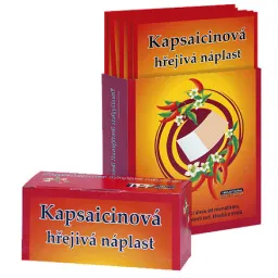 CAPSICOLLE kapsaicinová hřej.náplast 12x18cm 50ks