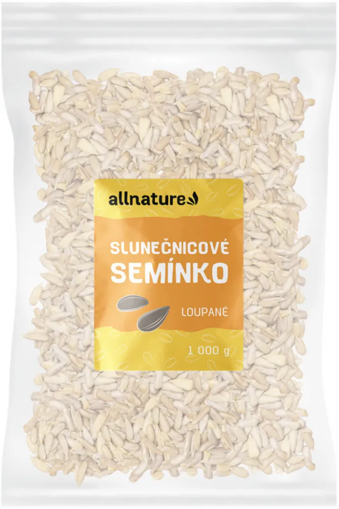 Allnature Slunečnicové semínko loupané 1000g