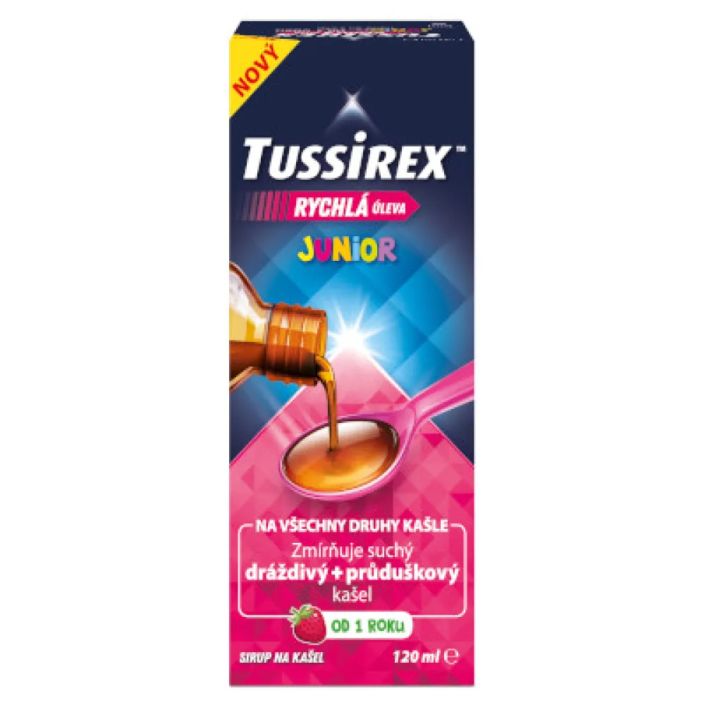 Tussirex Junior sirup na kašel 120ml