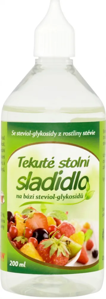 Stevia tekuté stolní sladidlo 200ml