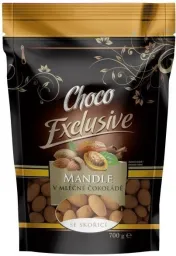 POEX Mandle v mléčné čokoládě a skořici 175g