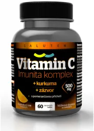 Vitamin C 500mg Imunita kurkuma + zázvor tbl.60